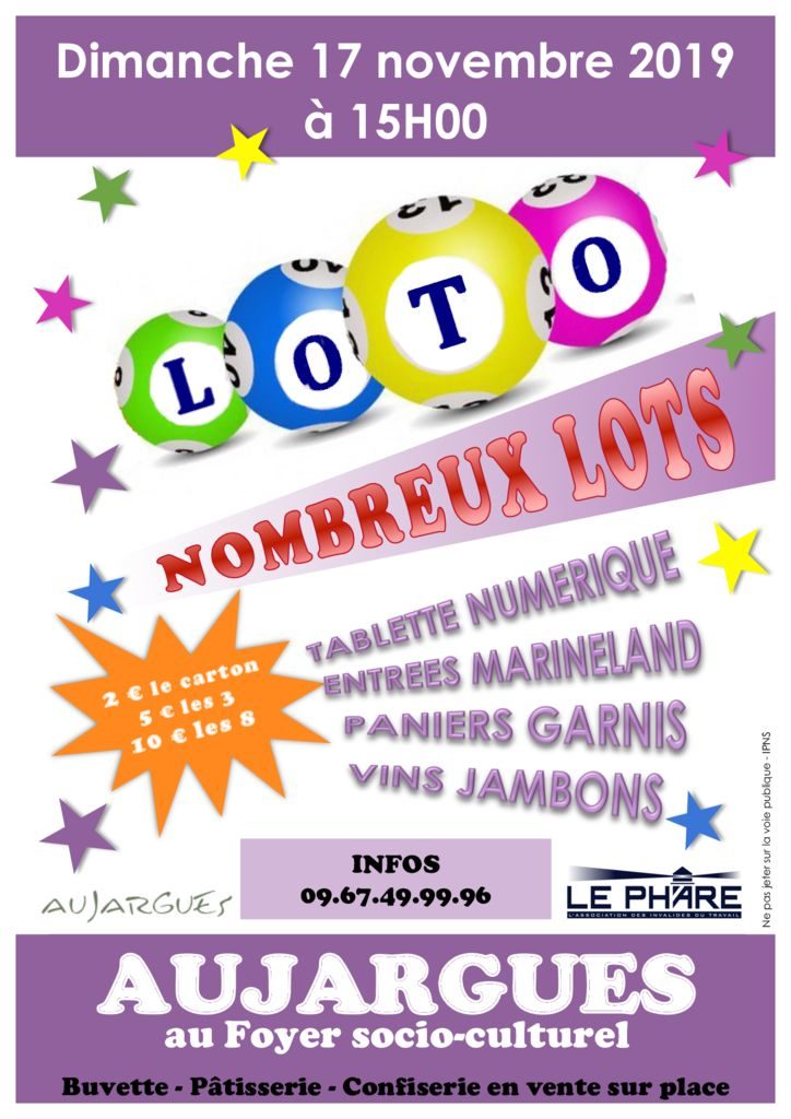 thumbnail of AFFICHE LOTO 17.11.19